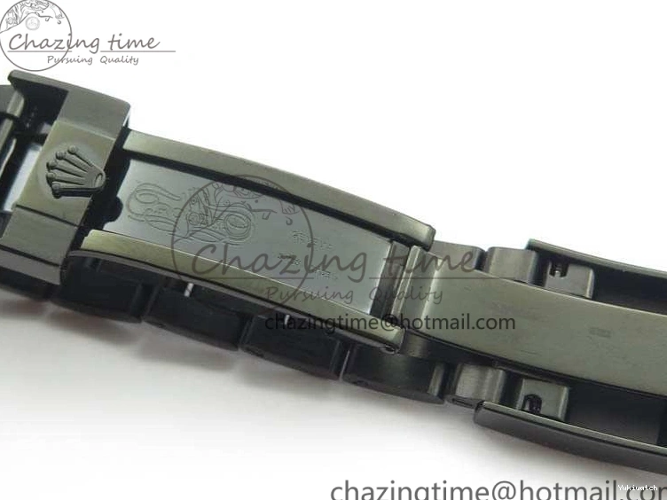 Bracelet Kravitz Daytona Black YG Best Maker On DLC DLC BP Dial Strap) A4130 Edition (Free Leather 0121